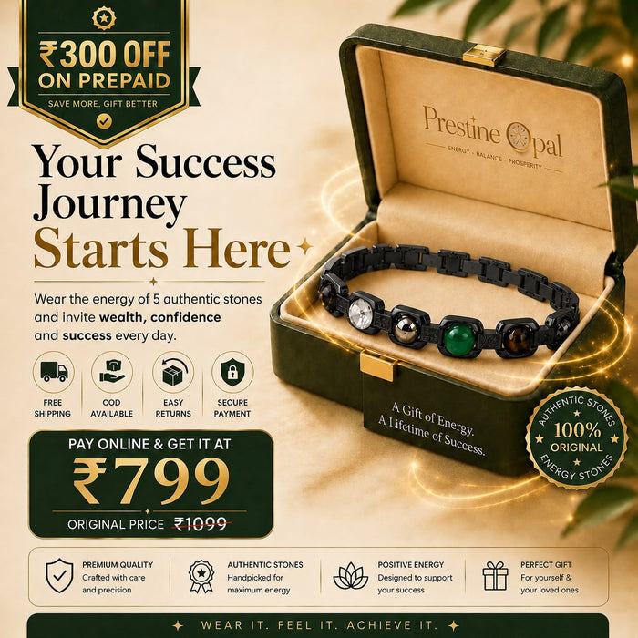 Rinmukteshwar Siddh Metal Dhan Yog™ Bracelet (Matte Black)