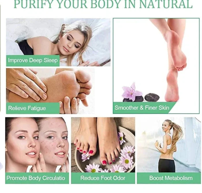 Premium Natural Detox Foot Patches (Buy 1 Get 1 Free) Pack of 10